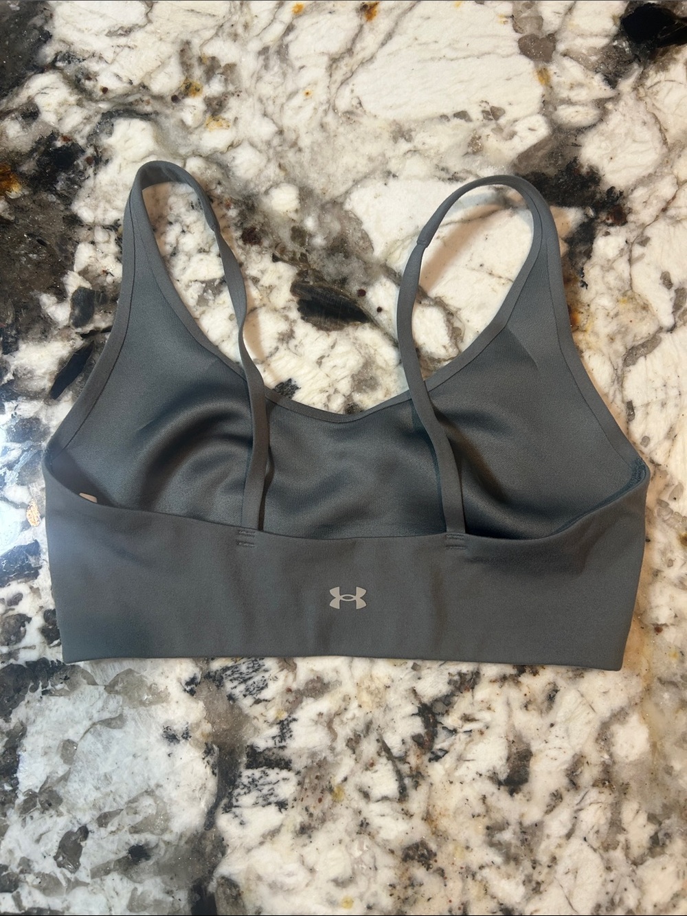 Under Armour Grey Thin-Strap Sports Bra size Small